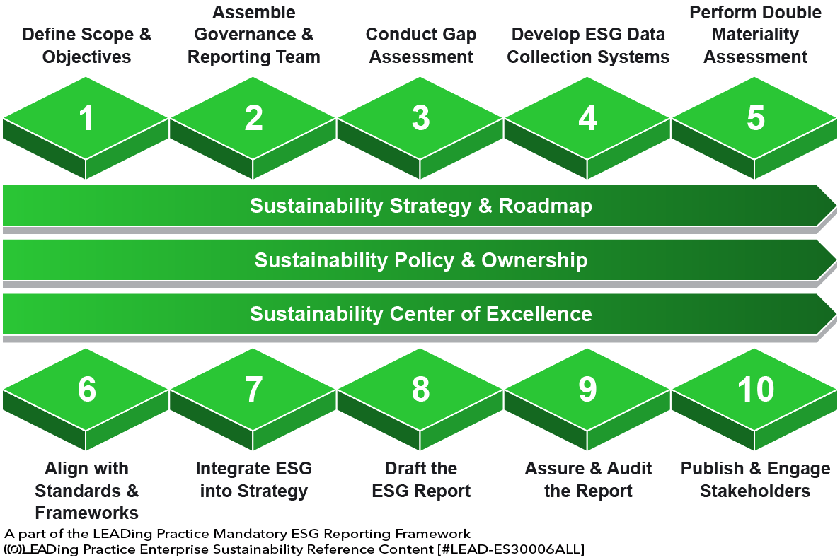 Mandatory Esg Reporting Roadmap Sustainability Voyage